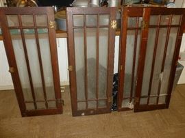 Beautiful old doors found in the attic