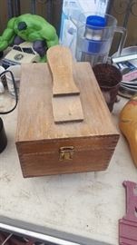 shoe shine box