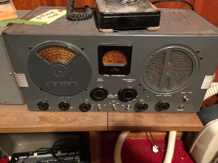 old radio equipment