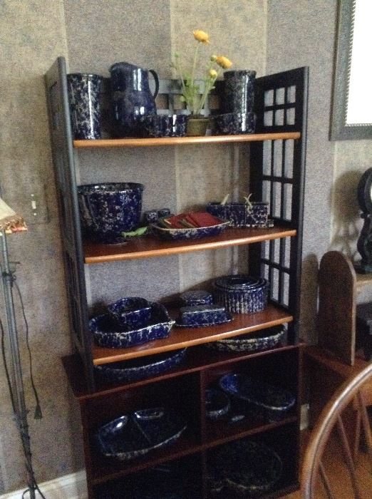 Bennington Vermont "Blue Agate" Pottery ~ Large selection