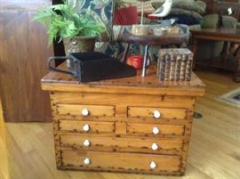 Beautiful Antique Pine Chest