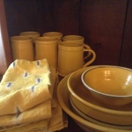 Sampson Yellow Ware Pottery, Westminster, MA