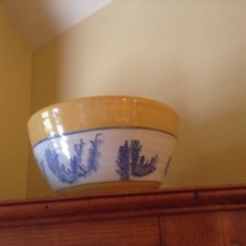 Sampson Pottery "Blue Seaweed"