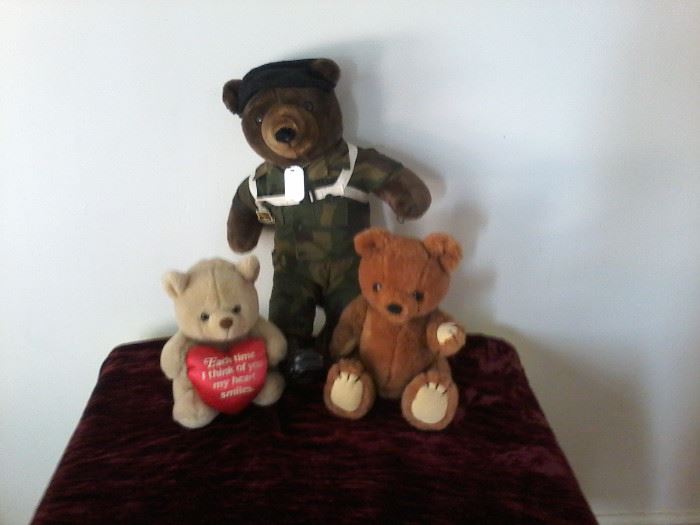 3 Stuffed Bears       http://www.ctonlineauctions.com/detail.asp?id=741060