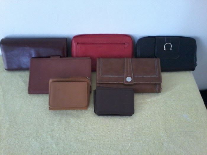  7 Clutches & Wallets    http://www.ctonlineauctions.com/detail.asp?id=741119