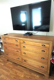 ANOTHER  large LCD TV and chest or dresser base