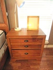 Detail of matching nightstands