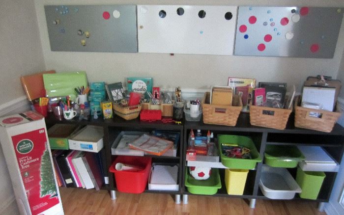 Craft time and shelf units