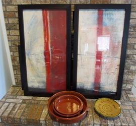 More art work and decorative items