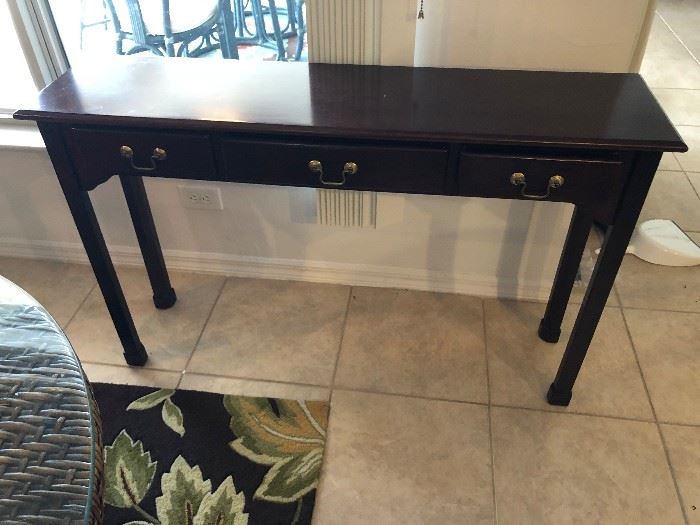3 DRAWER CONSOLE TABLE