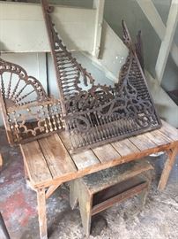 Interesting pieces from Victorian home