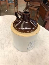 White Elephant Saloon whiskey jug