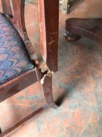 Chairs need some love. This one needs a lot!