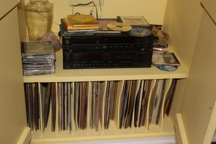 LPs and Electronics with CDs