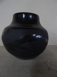 Santa Clara Signed Pottery Jar
