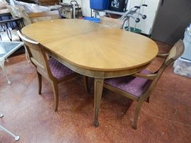 Baker Dining table 4 chairs