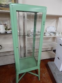 Modern Metal & Glass Cabinet