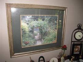 One of many pieces of artwork. 