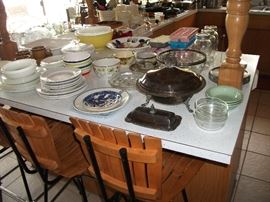 Dishes and Glass ware