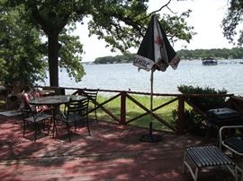 Lawn Furniture and Umbrello.