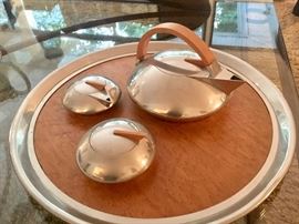 Deco tea set & tray