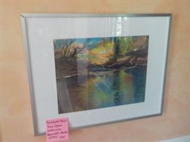 Pam Ogden, Honorable Mention winner watercolor