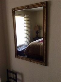 Large wall mirror