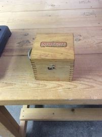 Starrett wood box