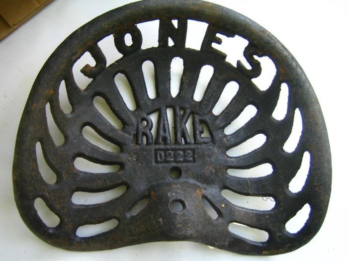 Jones Tractor Seat