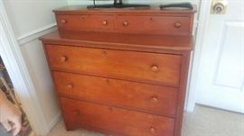 Antique Wood Chest of Drawers