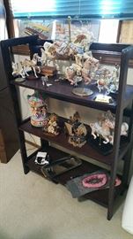 carousel horse figurines and music boxes