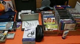 BP monitor - Lange skinfold caliper - workout videos and music - Ultrasound muscle relaxer