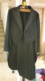 frock coat, vest and pants