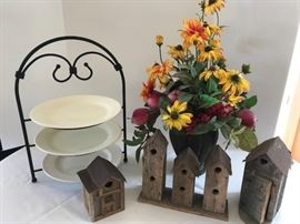 Barnwood bird houses