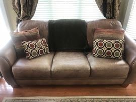 Leather sofa