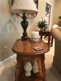 Maple side table