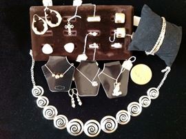 Gold and silver jewelry