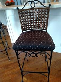 One of five barstools