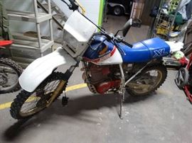 86 Honda XL 600R dirt bike 6697 miles.