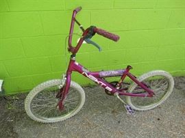 Next girl bike missing seat.