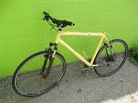 Adult mountain bike needs seat.