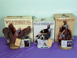 3 Wild Turkey Limited Edition Decanter http://www.ctonlineauctions.com/detail.asp?id=740847