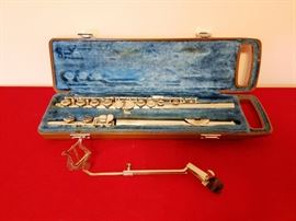 Yamaha Flute, Case & Music Holder: http://www.ctonlineauctions.com/detail.asp?id=740874
