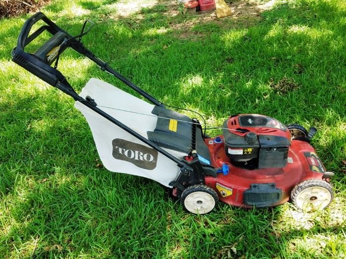 Toro Recycler Self-Propelled Lawnmower:        http://www.ctonlineauctions.com/detail.asp?id=740355
