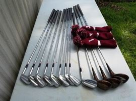 12 Spalding Robert T Jones Golf Clubs: http://www.ctonlineauctions.com/detail.asp?id=740978