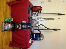 Bissell, Kenmore, Shark, Miele, Dirt Devil: http://www.ctonlineauctions.com/detail.asp?id=740983