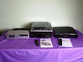 Compact Disc Player, Turntable, Receiver: http://www.ctonlineauctions.com/detail.asp?id=741275