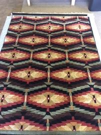 southwestern style area rug 