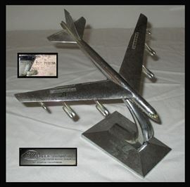 Metal Model Boeing Plane by Pacific Miniatures Marked 