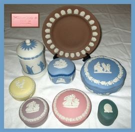 Multi Colored Wedgwood Pieces